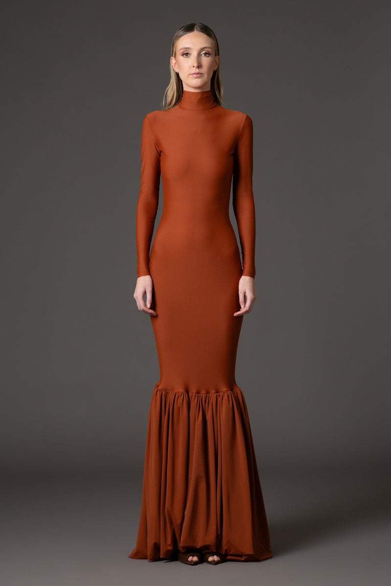 Burnt brick jersey dress Burnt brick jersey dress