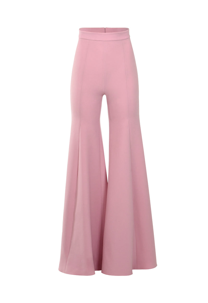 Cotton candy pink trousers